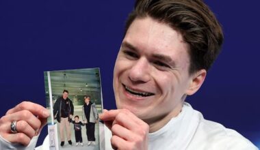 Skater's emotional Olympic debut a year after parents killed in plane crash