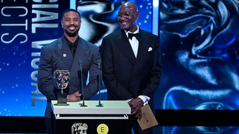 Michael B. Jordan and Delroy Lindo.