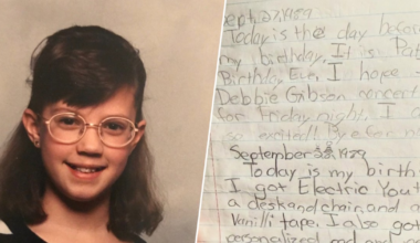 A Woman Shared Her 4th Grade Journal About Debbie Gibson ... And The Pop Singer Responded