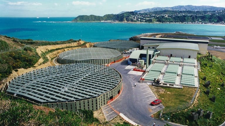Moa Point Wastewater Treatment Plant (file image).