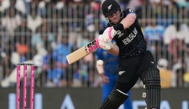 Blackcaps defeat UAE with record-breaking partnership