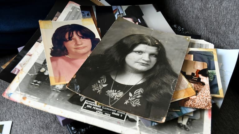 Photographs of Ellen Marie Shriver-Lopes, whose body was one of 189 left to decay in the Return to Nature Funeral Home in Penrose, Colorado.