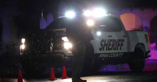 Law enforcement block road near Nancy Guthrie's home