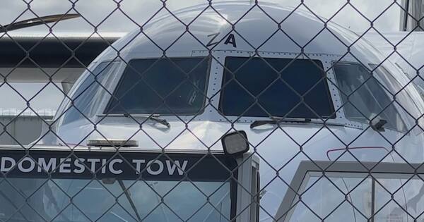 Plane lands safely in Auckland after pilots notice windscreen crack