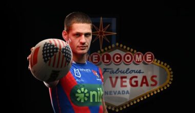 NRL 2026, Rugby League Las Vegas, Kalyn Ponga, Reece Walsh, Newcastle Knights, Brisbane Broncos