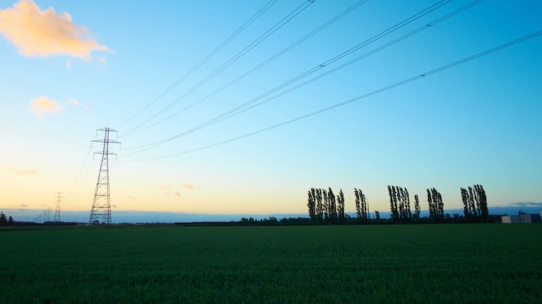 File image of power pylons
