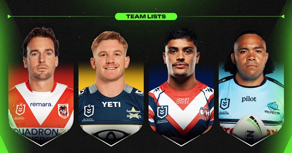 NRL 2026, Witzer Pre-Season Challenge, round 2, official team lists, injuries, updates, Fantasy