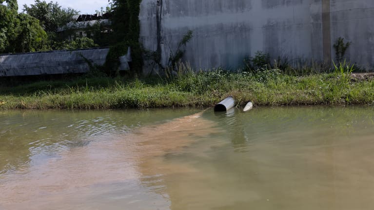 Problems with sewage ponds could devalue a property.