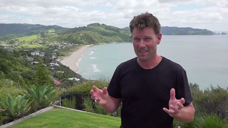 Shark scientist Dr Riley Elliot.