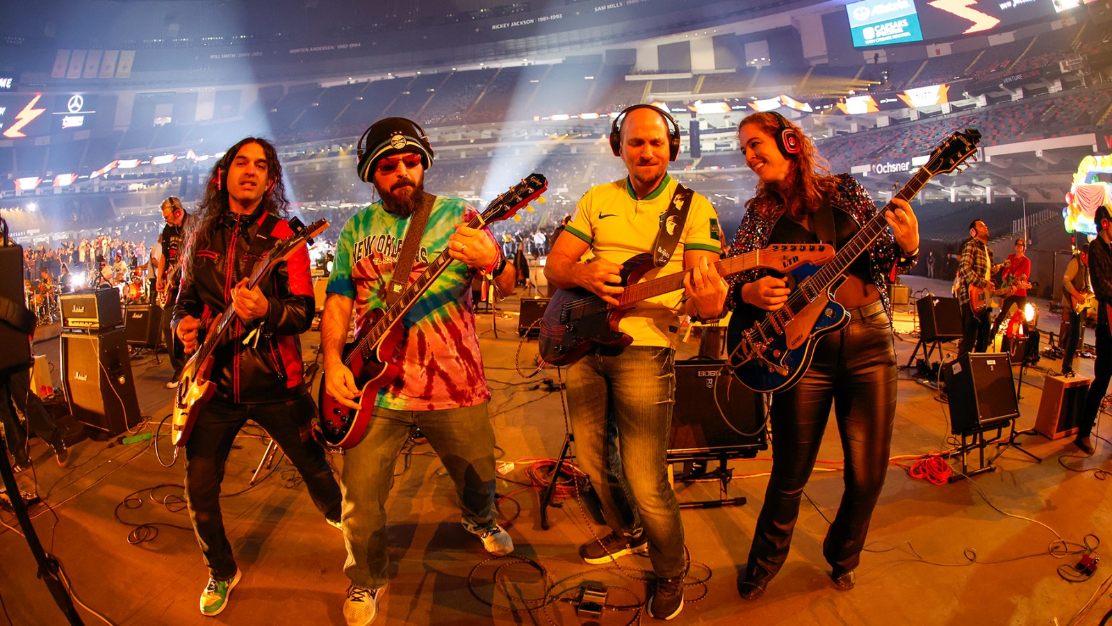 Playing Guitar in the World’s Biggest Rock Band, 1,000 Members Strong