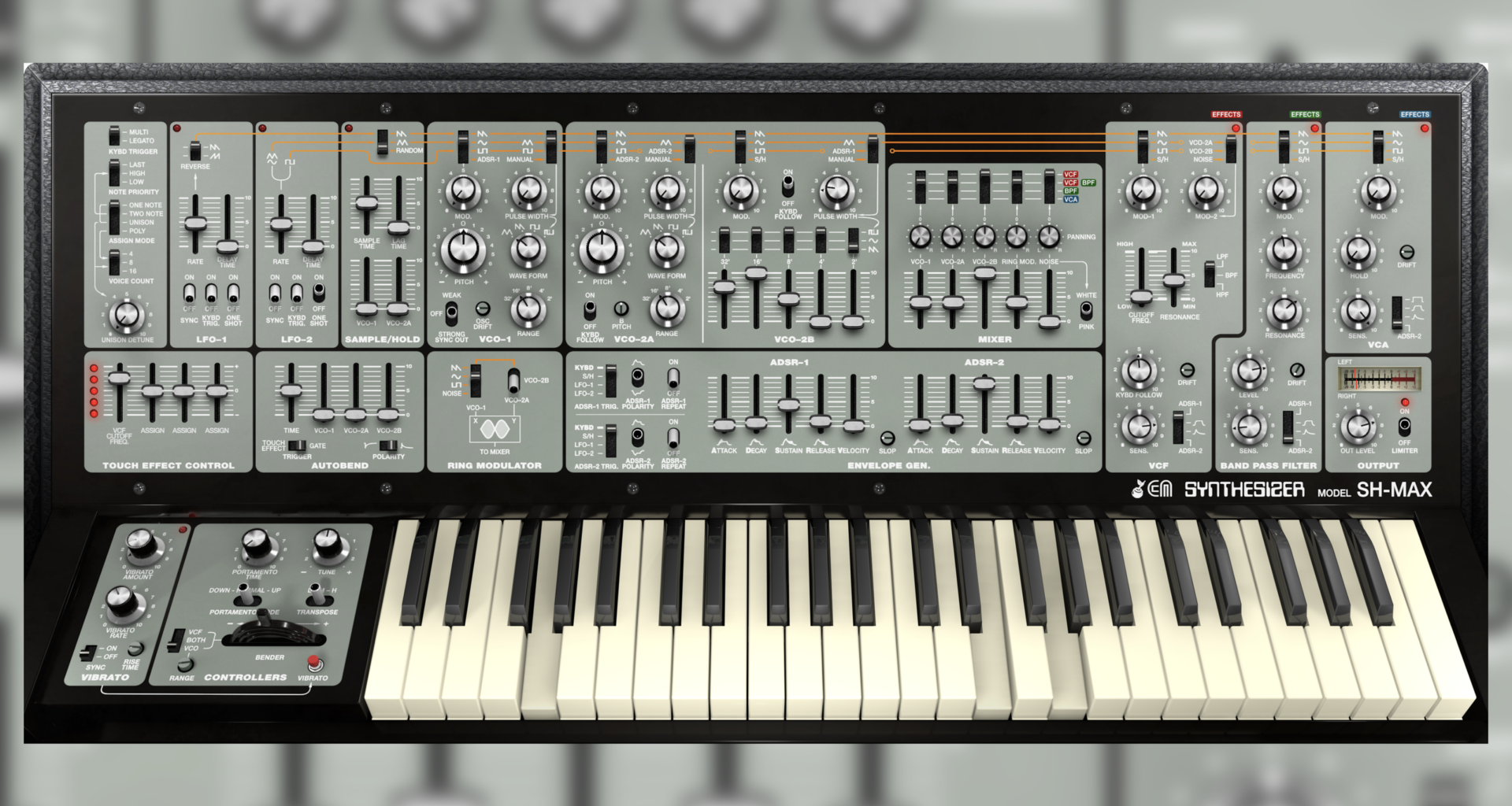 Cherry Audio’s SH-MAX takes on a trio of classic Roland monosynths called upon by everyone from Kraftwerk to Tame Impala