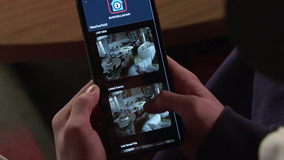 sam blakeman's phone, coronation street