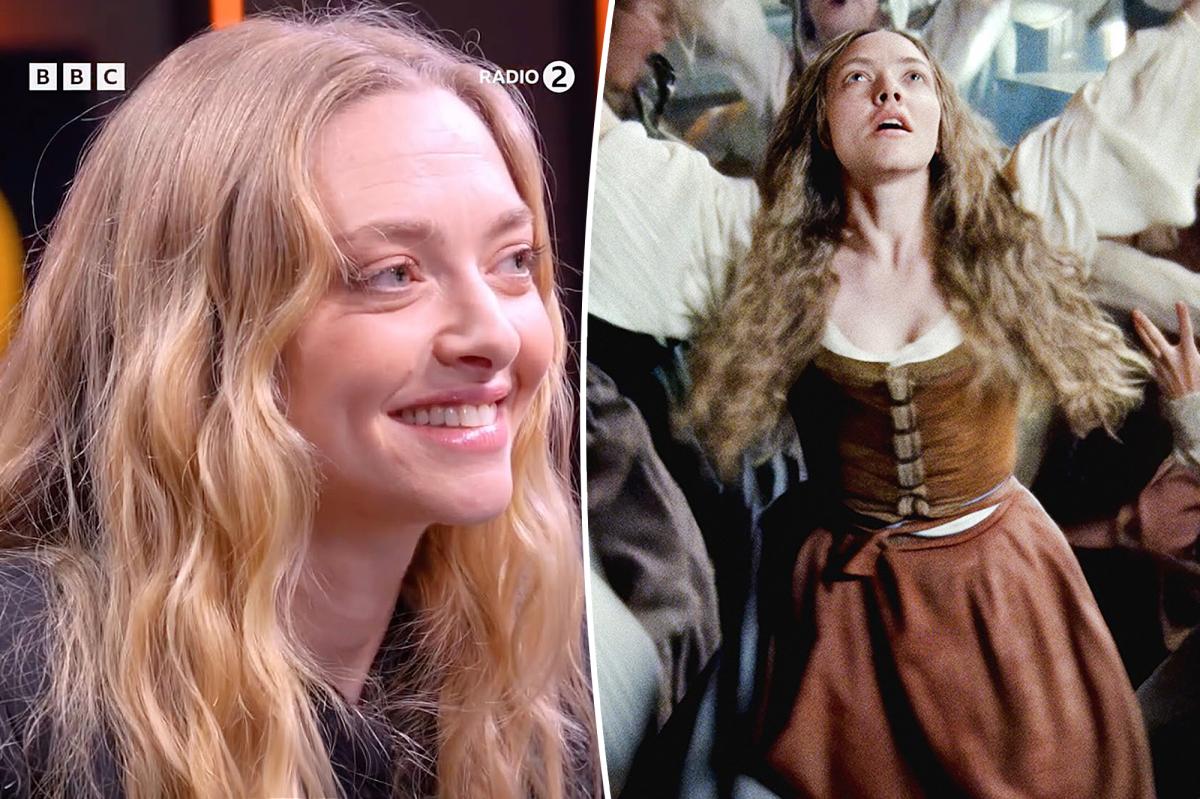 Amanda Seyfried wore a 'prosthetic butthole' for new movie 'Testament of Ann Lee'
