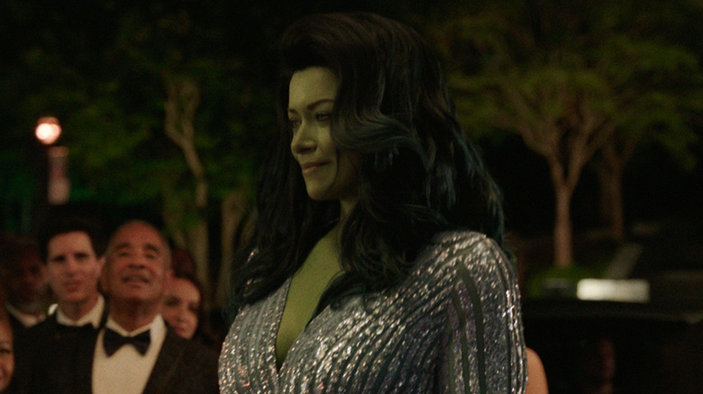 She-Hulk walks the red carpet in 