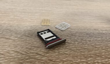 sim cards on a table with a sim tray
