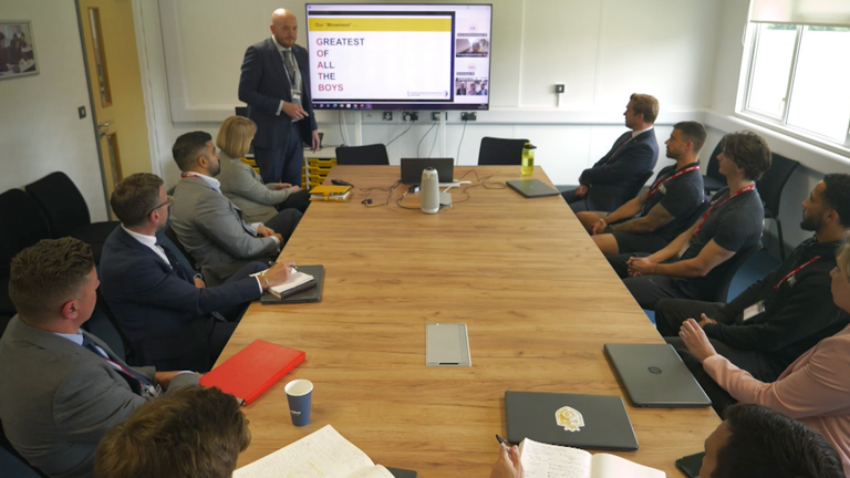 Teachers, youth workers and police meet to discuss the challenges facing teenage boys