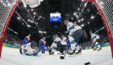 Fugitive on the run for years arrested after appearing at Olympic hockey