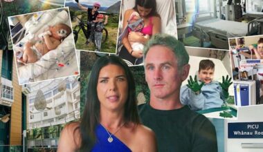 Parents praise staff who kept their son alive