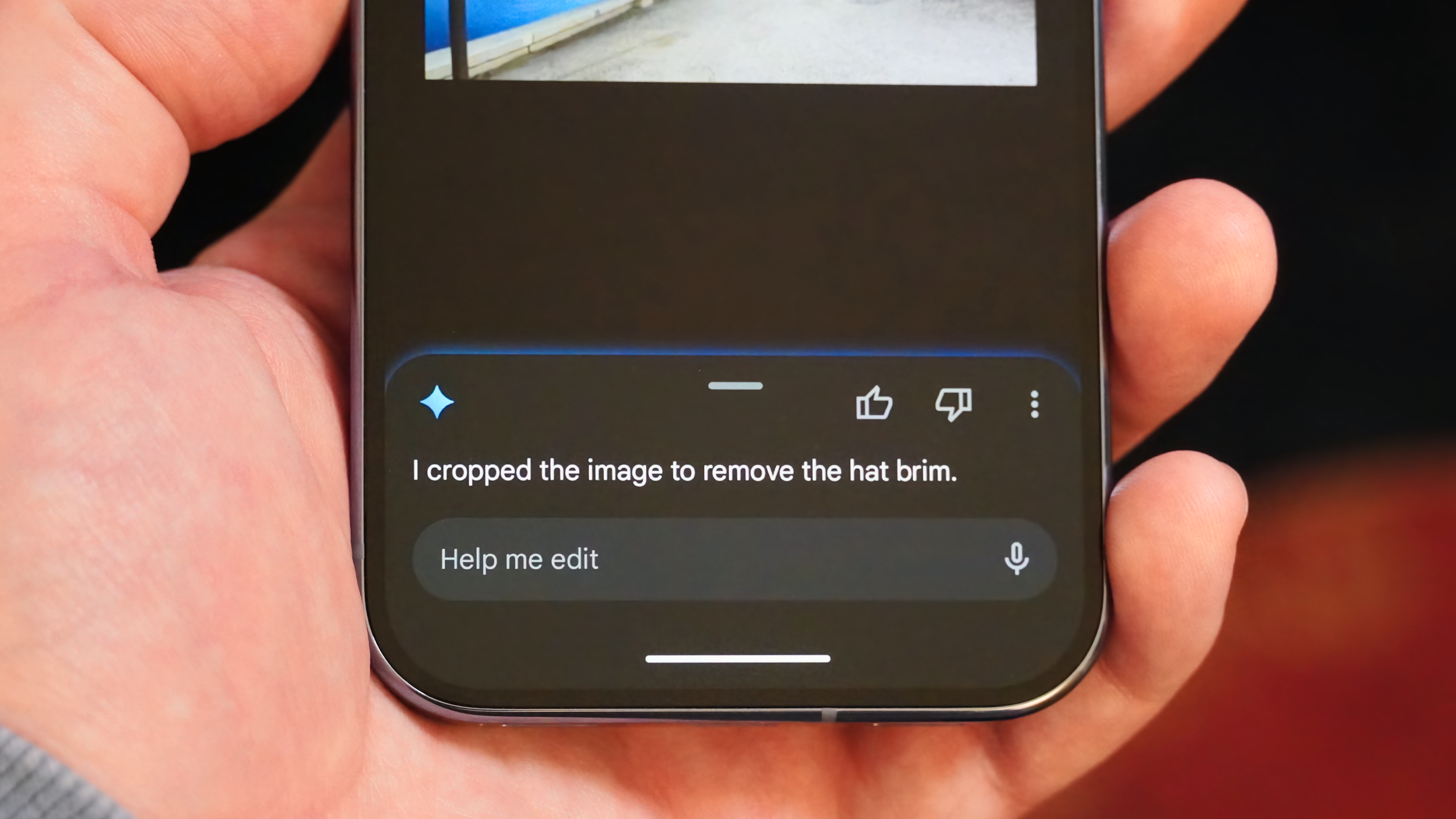 The Ask Photos feature in Google Photos on a Pixel 10 Pro.