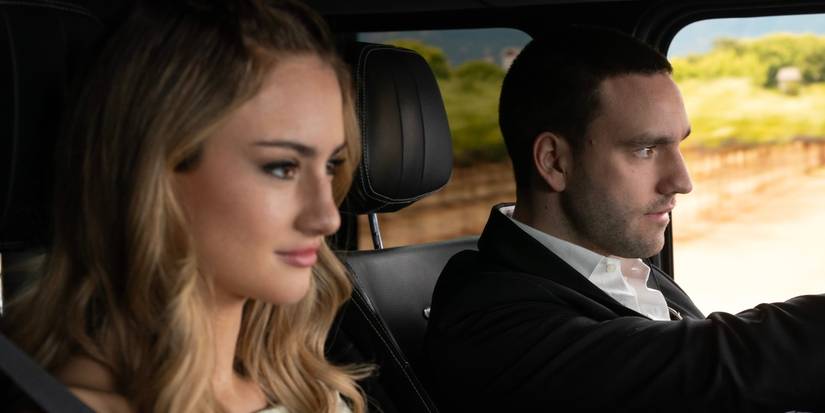 Grace Van Patten as Lucy and Jackson White as Stephen in 'Tell Me Lies.'