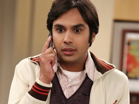 Kunal Nayyar in a scene from 'The Big Bang Theory'.