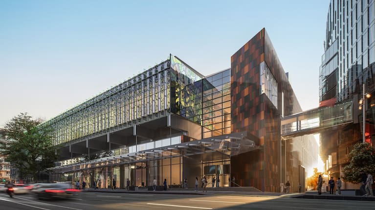 The New Zealand International Convention Centre.