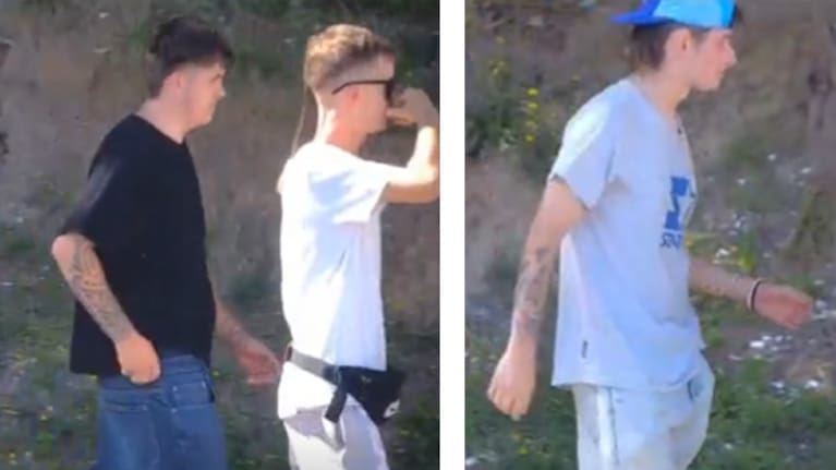 Three people sought over alleged Mount Maunganui landslide cordon breaches. (Source: NZ Police)