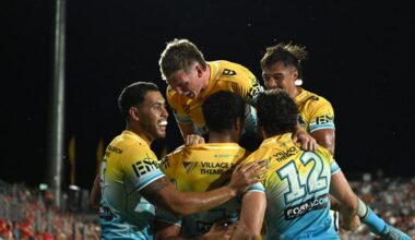 NRL 2026, Witzer Pre-Season Challenge, live blog, round 2, Dolphins, Titans, late mail, match highlights, injuries