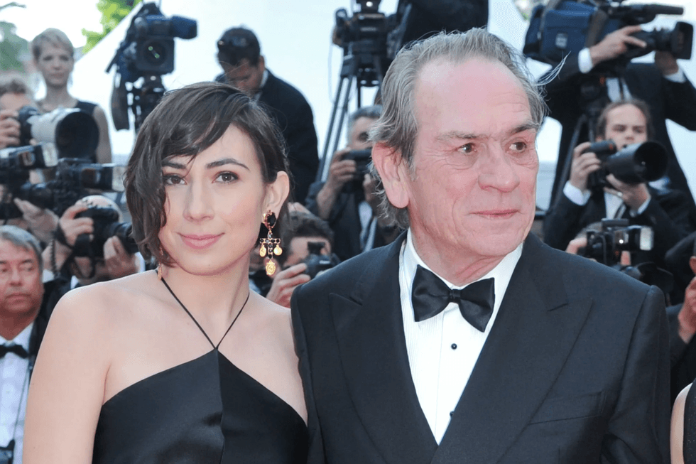 Tommy Lee Jones and Victoria Kafka Jones
