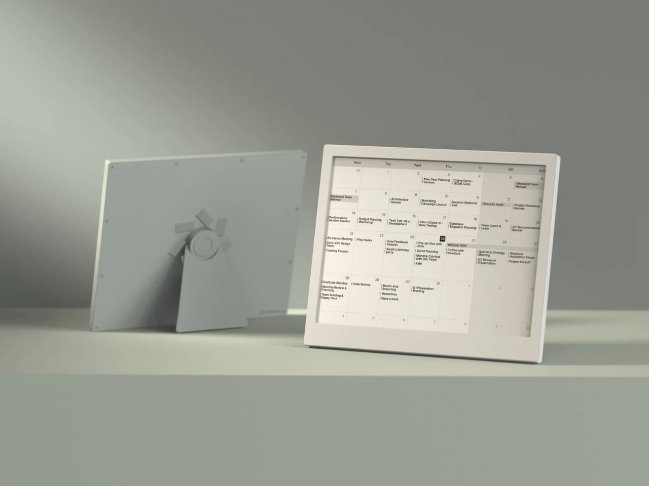 This $219 Screen Runs 6 Months Per Charge and Wants Nothing From You