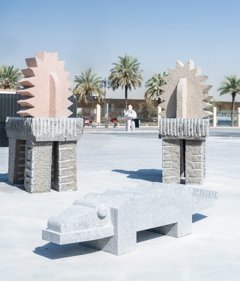 tuwaiq sculpture exhibition transforms riyadh’s urban fabric with large-scale public artworks