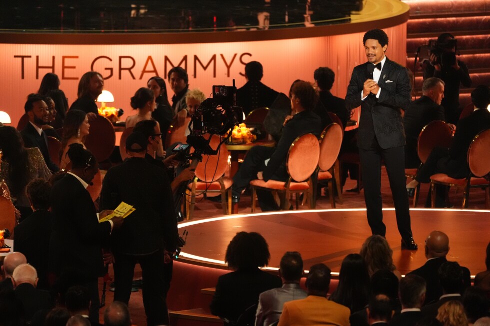 Trevor Noah's Grammy monologue takes aim at absent Nicki Minaj