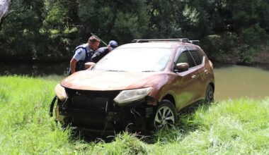 Vehicle of man swept away in Mahurangi River found by police