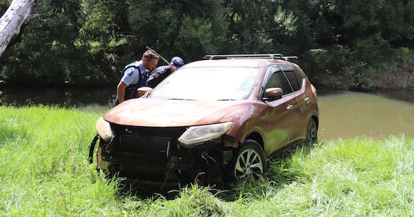 Vehicle of man swept away in Mahurangi River found by police