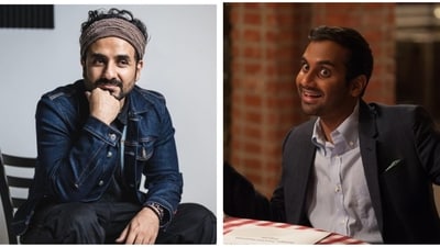 Vir Das even tagged Aziz Ansari to see whose picture was used instead.