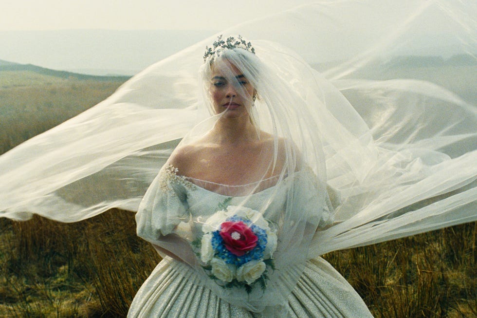 margot robbie as catherine earnshaw, wuthering heights