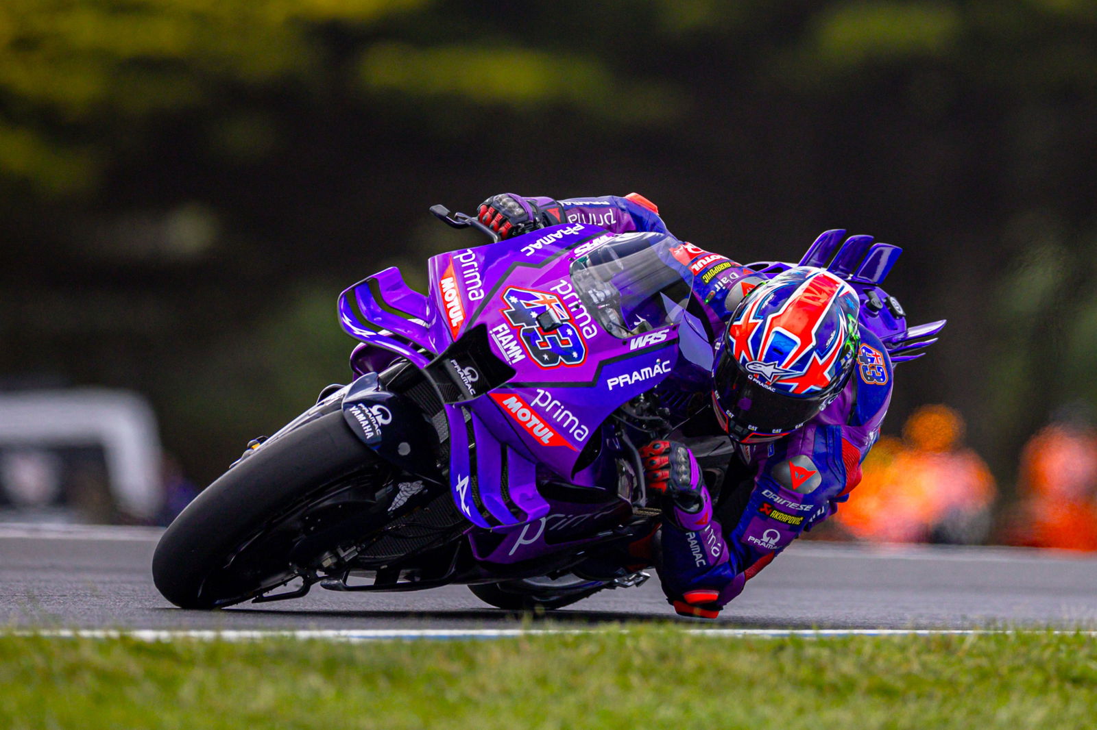 Jack Miller at Phillip Island during the 2025 Australian Motorcycle Grand Prix.