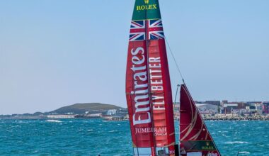 Emirates GBR looks to continue winning streak at ITM New Zealand Sail Grand Prix this weekend