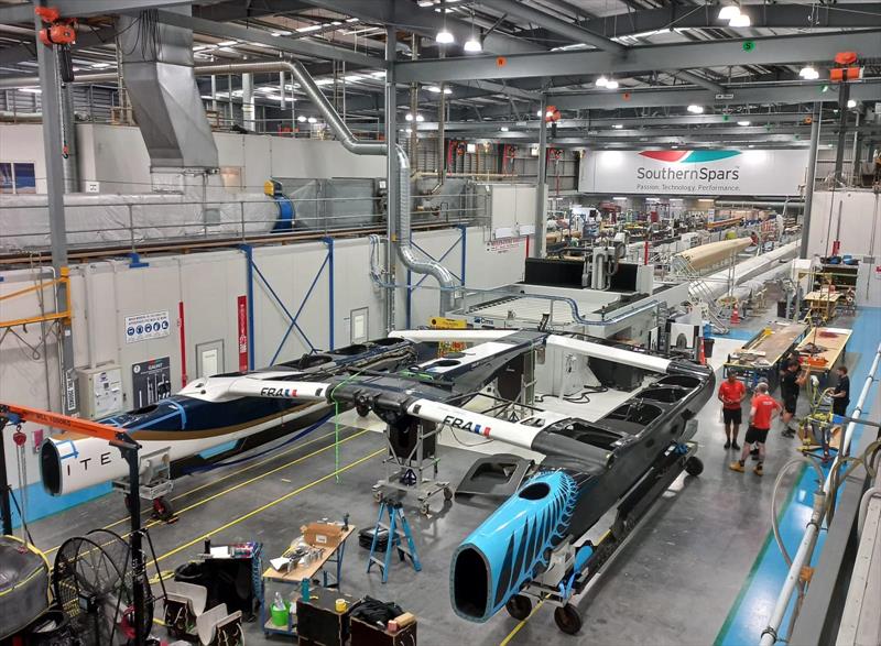 French and Kiwi F50 hulls joined to create new platform.