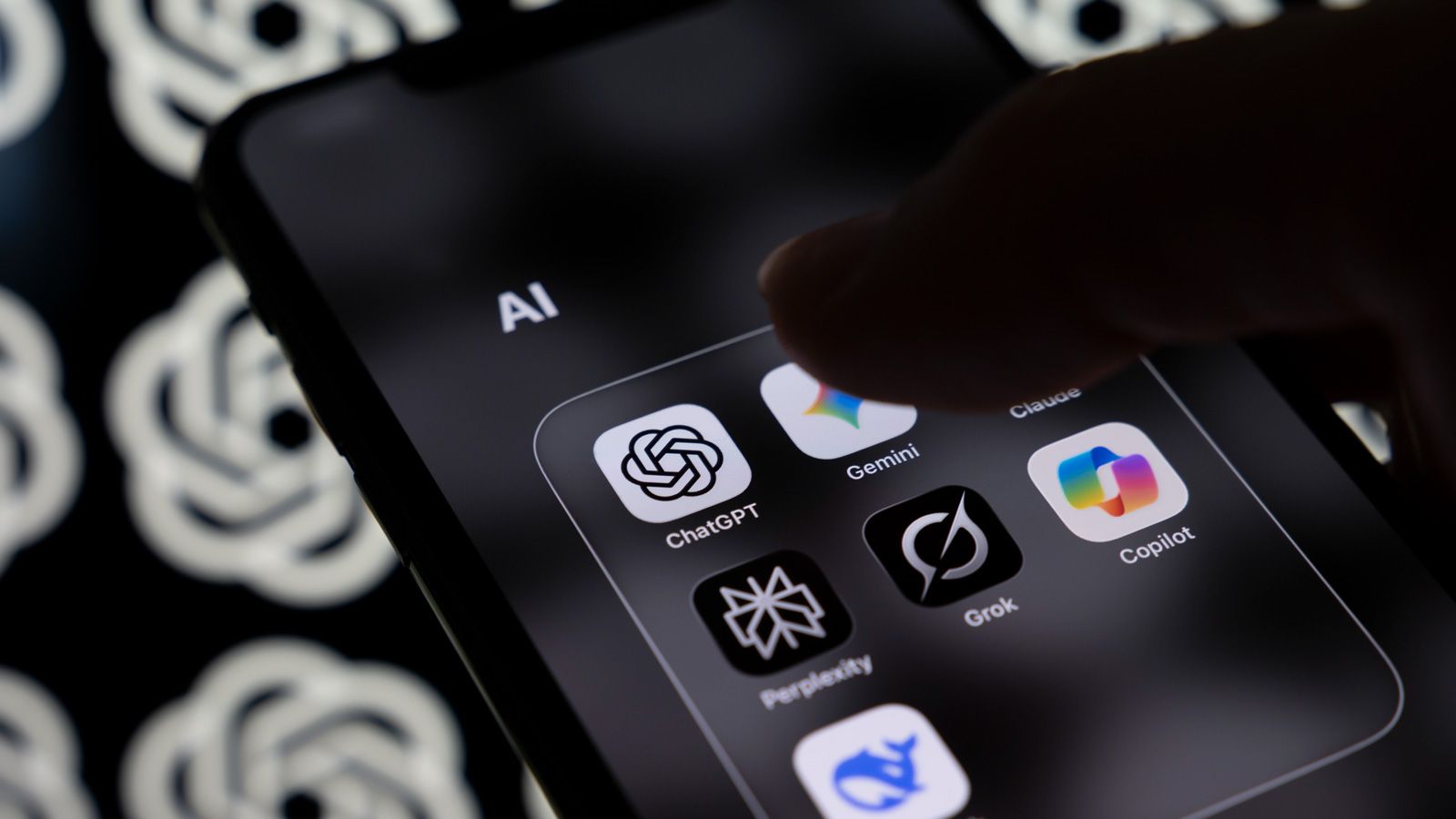 Gemini AI on a phone.