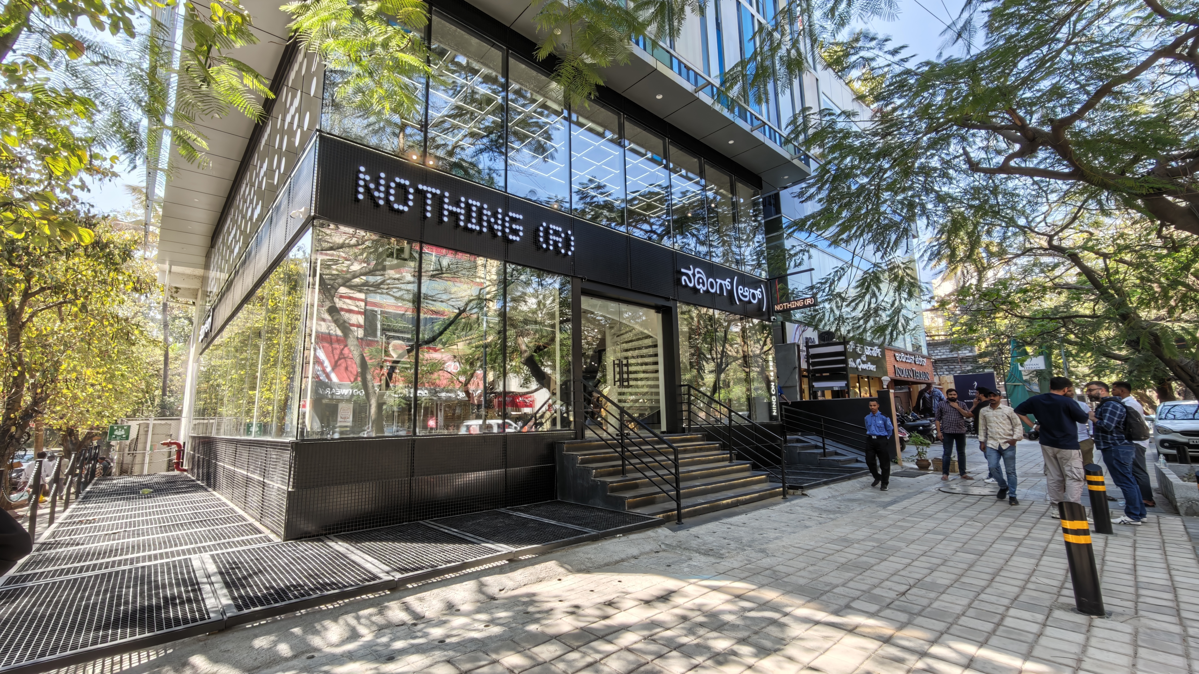 Photos of Nothing's retail store in Bengaluru, India