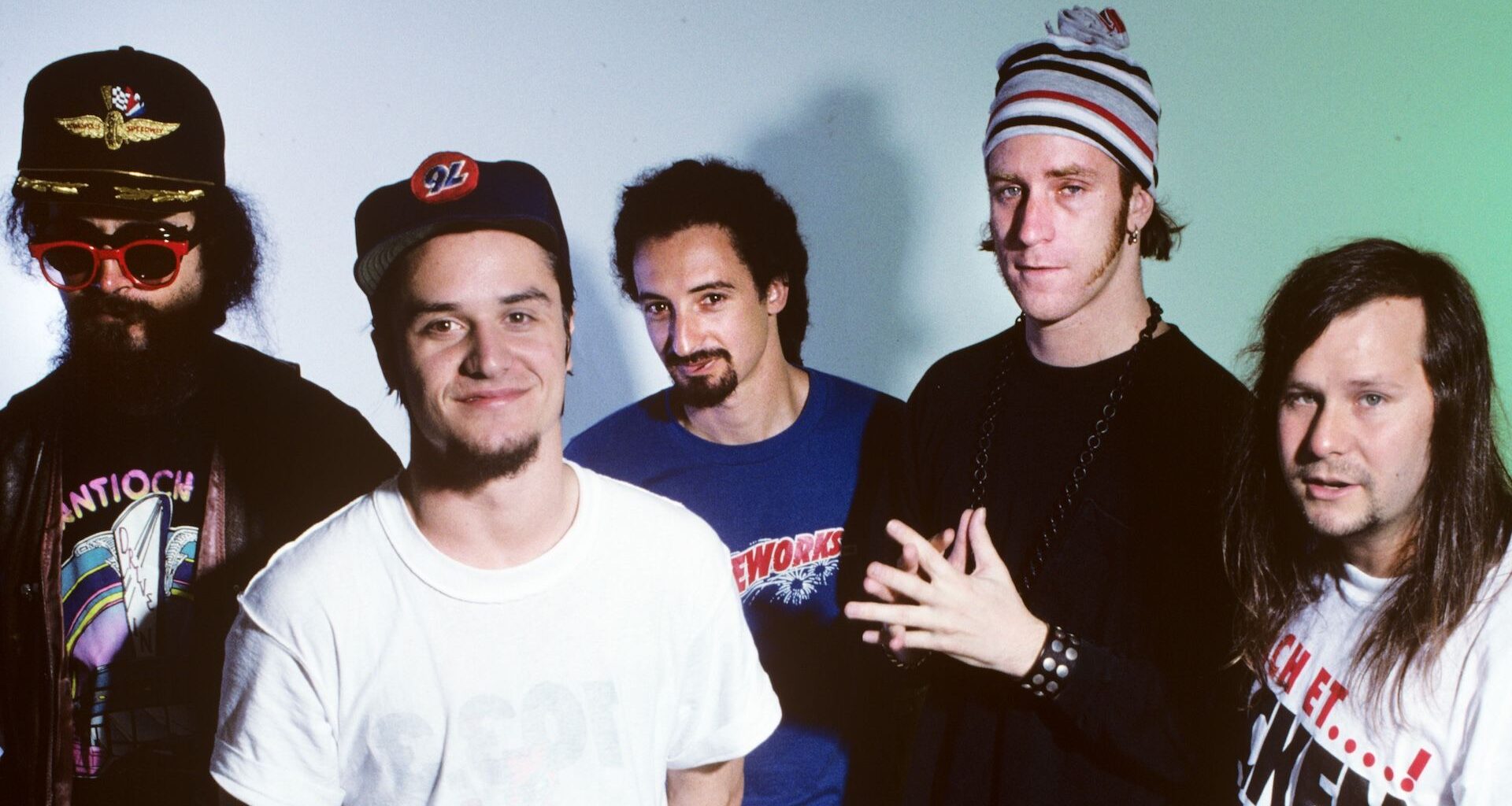 Faith No More in New York City on July 28,1992. Photo by Ebet Roberts/Redferns