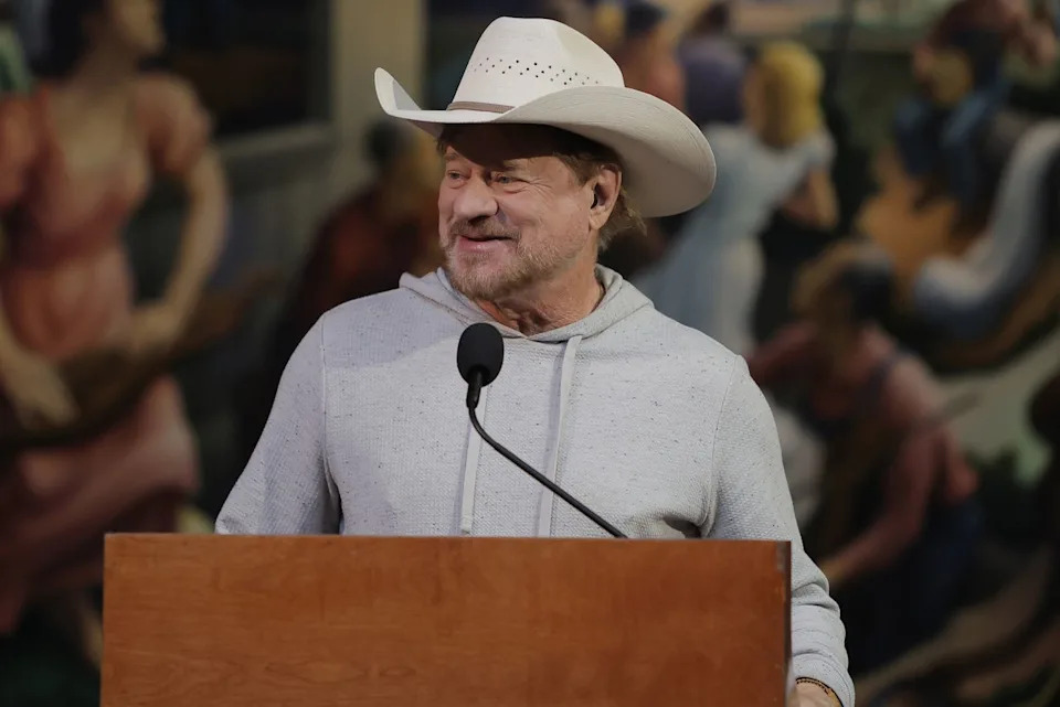 Paul Overstreet at the Country Music Hall of Fame and Museum in Nashville on March 20, 2026Credit: Tibrina Hobson/Getty