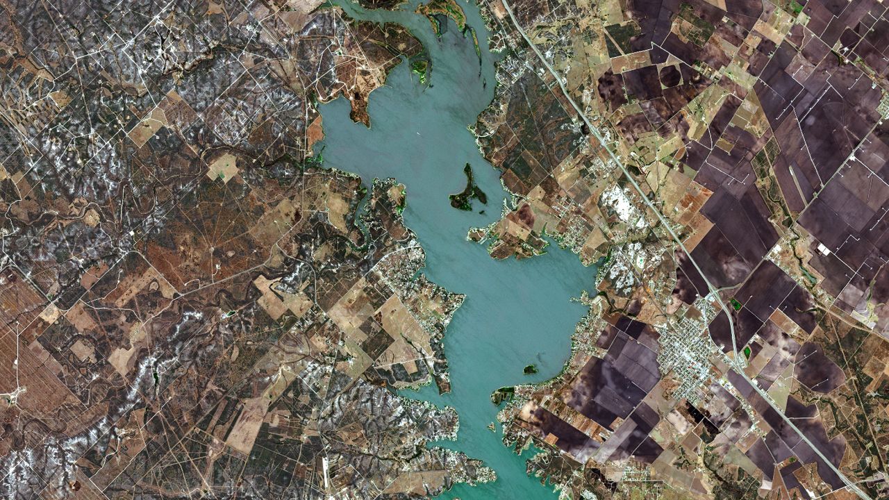 Lake Corpus Christi, Texas, on March 22, 2022 and again on March 21, 2026