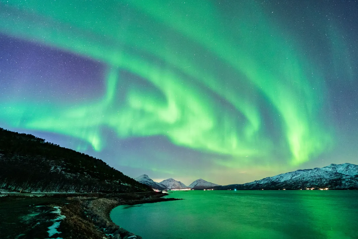 Aurora over Norway Chirag Upreti, Lodingen, Norway, 23 March 2025 Equipment: Sony A7R III camera, Sony FE 14mm lens, Leofoto Ranger LS-255CEX tripod