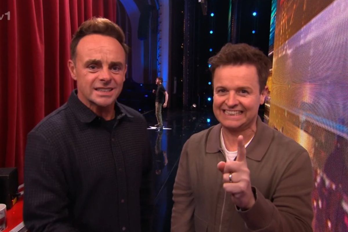 Ant and Dec on Britain's Got Talent 2026