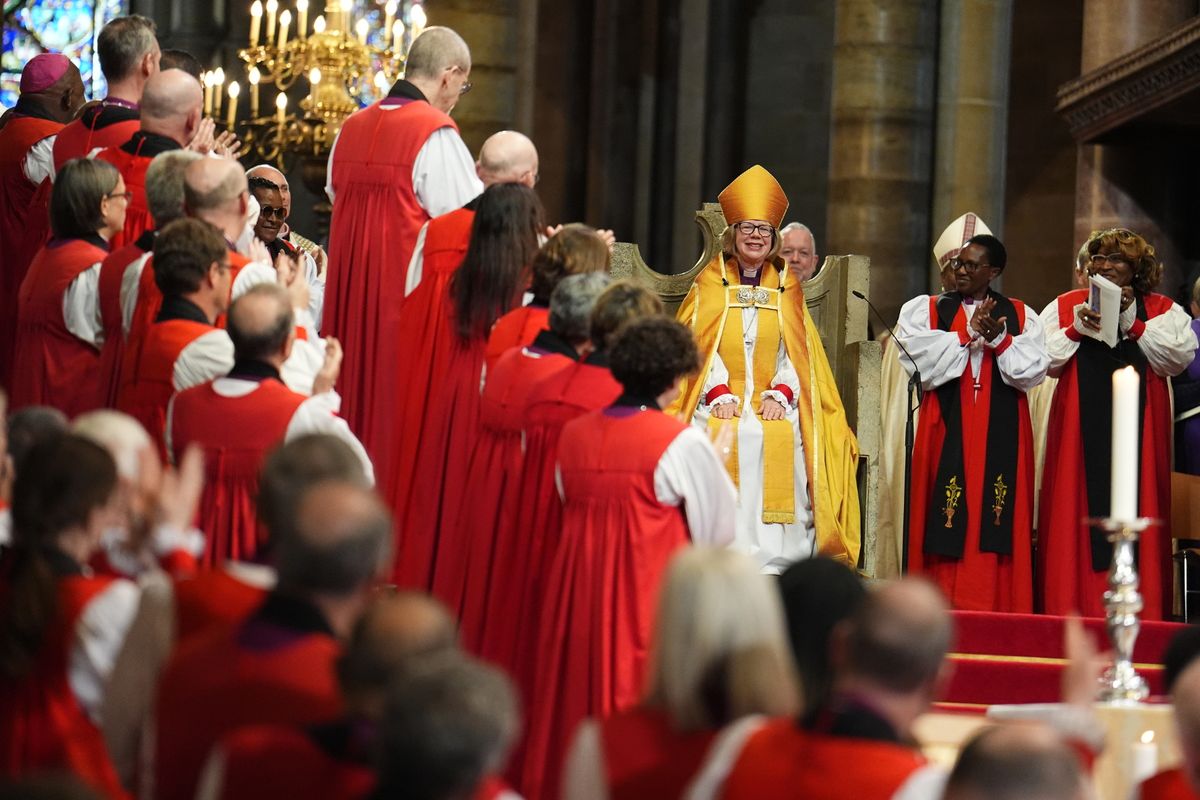 Dame Sarah is the first female Archbishop of Canterbury