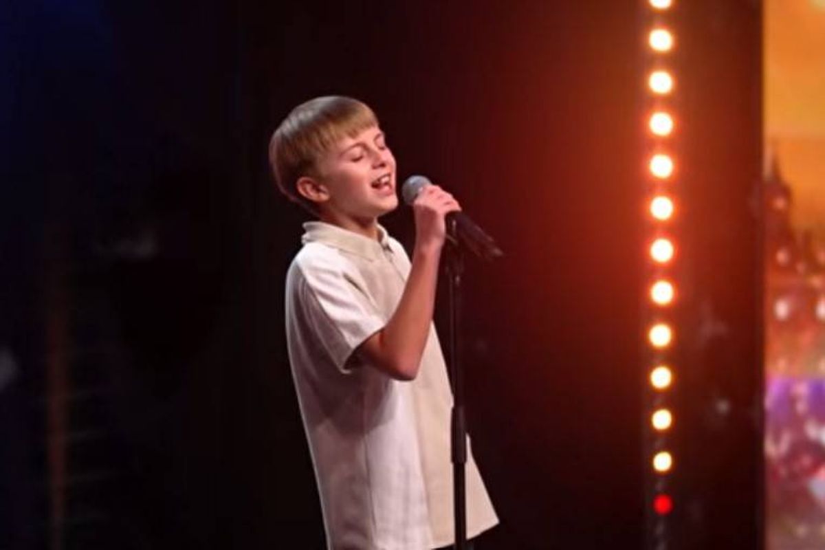 James on Britain's Got Talent