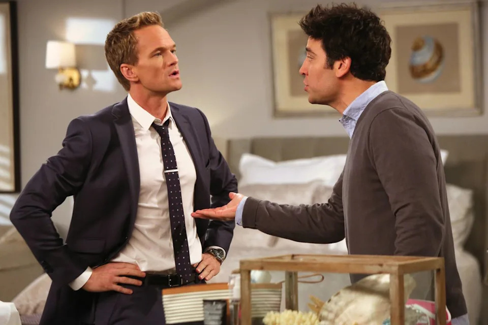 Neil Patrick Harris (left) and Josh Radnor in 'How I Met Your Mother'Credit: Richard Cartwright/CBS via Getty