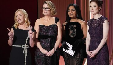 The Office cast reunited at Sunday night's Actor Awards, reminiscing about their years together on the hit show